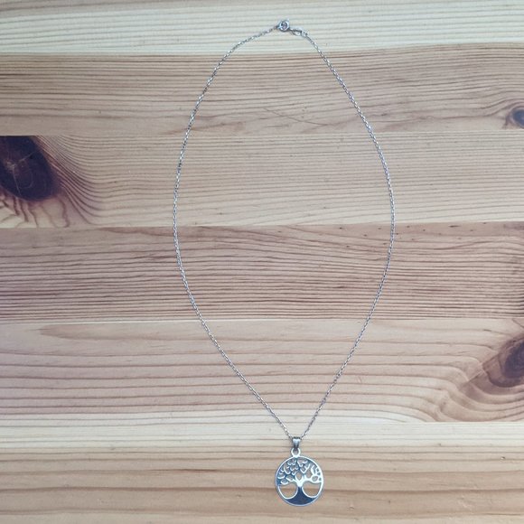 Sterling Silver Tree of Life Necklace - Picture 2 of 4